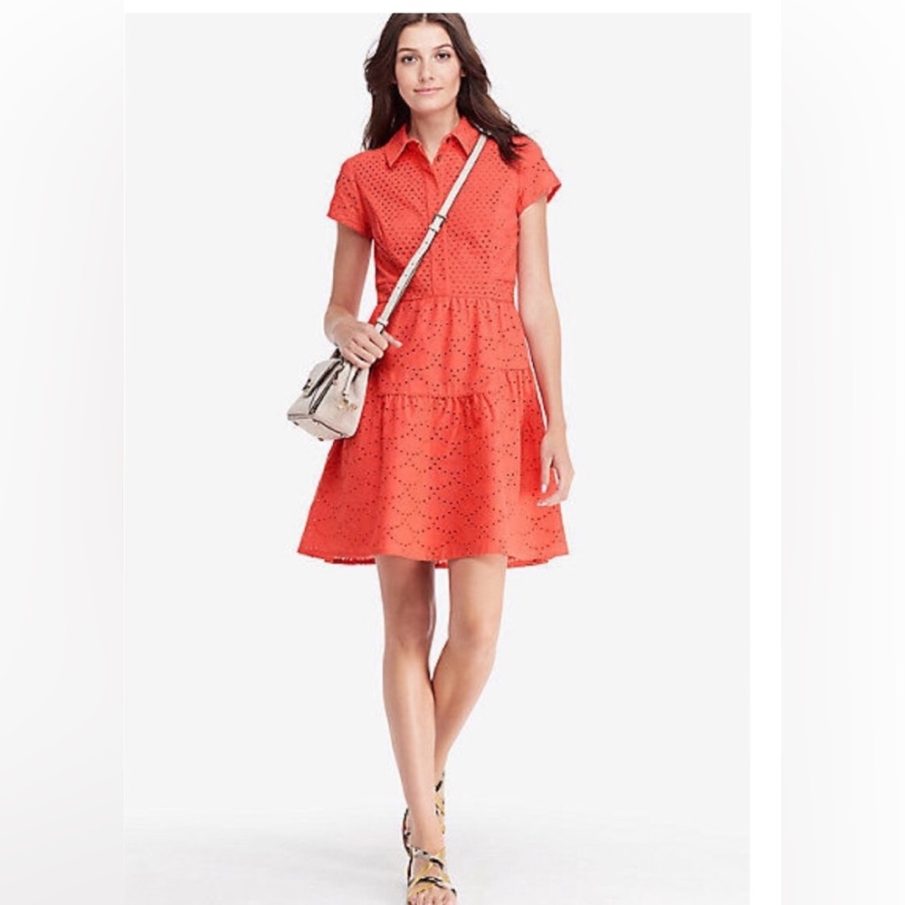 DVF Skylar Eyelet Dress